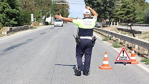 Bayram öncesi sürücülere "ikramlı" denetim
