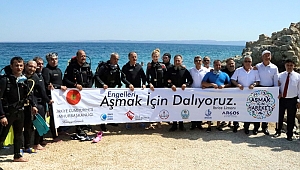 Engelleri aşmak için daldılar