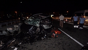 Kazada anne ve kızı öldü