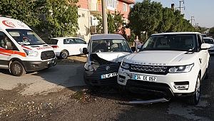 Keşan'da trafik kazası: 1 yaralı