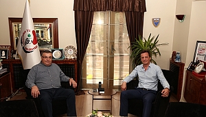 Konsolos Andonov’dan Kesimoğlu’na ziyaret