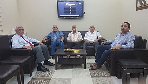 Lalapaşa Belediye Başkanı Şahinşah'a ziyaret
