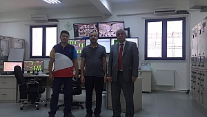 Şahinşah, rüzgar santralini ziyaret etti