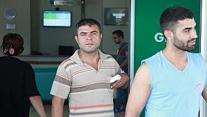 Acemi kasaplar hastanelik oldu