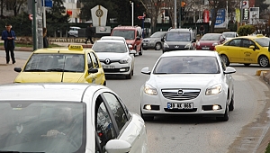 154 BİN ARAÇ TRAFİKTE