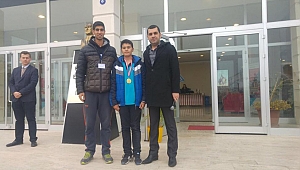 ALTIN MADALYAYI EDİRNE’YE GETİRDİ