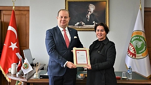 ÖZTÜRK'E TEŞEKKÜR BELGESİ