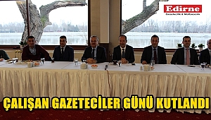 10 OCAK ÇALIŞAN GAZETECİLER GÜNÜ KUTLANDI