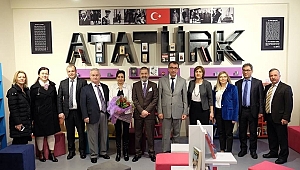 ATATÜRK ORTAOKULU’NDA "SEVİMLİ KÜTÜPHANE"