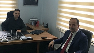 GÜRKAN'DAN GAZETEMİZE ZİYARET