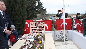 TÜRK KIZILAYINDAN ŞEHİDE VEFA