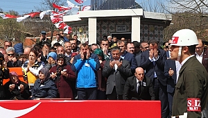 TRAKYA ŞEHİDİNİ UĞURLADI