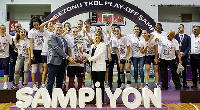 TKBL’DE PLAY –OFF ŞAMPİYONU MERSİN BASKETBOL