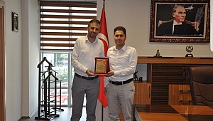 ÜNER’DEN BAYRAK’A TEŞEKKÜR ZİYARETİ