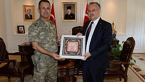 AFGÜN'DEN VEDA ZİYARETLERİ