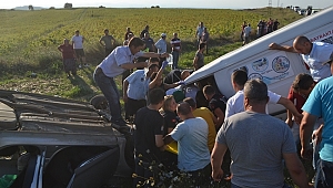 TRAFİK KAZASI: 3 ÖLÜ, 1 YARALI
