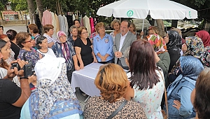 EMEKÇİ KADINLARIN TALEPLERİNE DUYARSIZ KALMADI