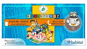 EDİRNE BELEDİYESİ’NDEN KODLAMA EĞİTİMİ