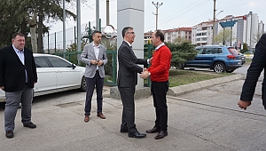 BAŞKAN GÜRKAN’DAN OLİN’E ZİYARET
