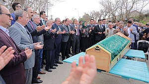GÖZYAŞLARIYLA SON YOLCULUĞUNA UĞURLANDI