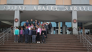 ÖĞRENCİLERE ADLİYE TANITILDI