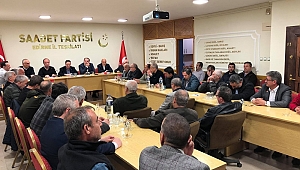 SAADET PARTİSİ SEÇİMLERİ DEĞERLENDİRDİ