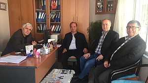 SAADET PARTİSİNDEN MUHTARLARA ZİYARET