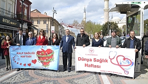 SAĞLIĞIN ÖNEMİNE DİKKAT ÇEKTİLER
