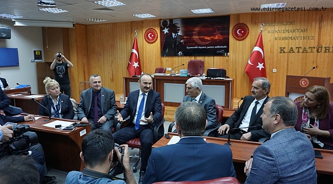 VALİ CANALP: EDİRNE’NİN 254 KÖYÜNÜN TAMAMINI GEZDİK