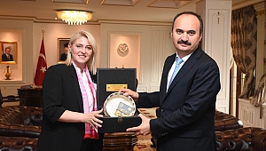 BAŞKAN BECAN'DAN VALİ CANALP'E ZİYARET