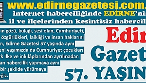 GAZETEMİZ 57 YAŞINDA