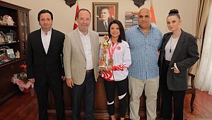 MİLLİ SPORCUMUZDAN GÜRKAN’A ZİYARET