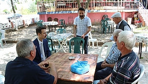 KAYMAKAM AÇIKGÖZ'DEN KÖY ZİYARETİ