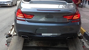 LÜKS OTOMOBİLİYLE DRİFT YAPAN GURBETÇİ SÜRÜCÜ TEPKİ ÇEKTİ!