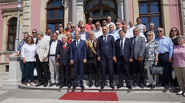 İKİ KEMERLİ AĞA KARŞILANDI