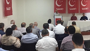 SAADET PARTİSİ AYLIK İL DİVAN TOPLANTISI YAPILDI