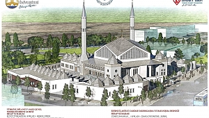 TÜ’YE 25 MİLYONA 5 BİN KİŞİLİK CAMİİ