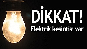EDİRNE’DE ELEKTRİK KESİNTİSİ