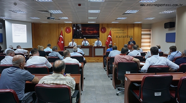 TESİSLERİN KURULMASI KABUL EDİLDİ