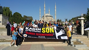 KADIN CİNAYETLERİ İÇİN KOCAELİ’DEN EDİRNE’YE TUR