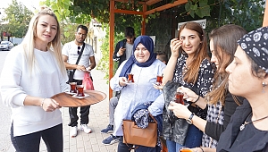 SAMİMİYETE İNANDILAR ETUS DURAKLARINDA İKRAM BAŞLATTILAR 