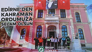 BAŞKAN’DAN KAHRAMAN ORDUMUZA SELAM 