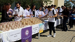 GLÜTENSİZ AŞURE DAĞITILDI 