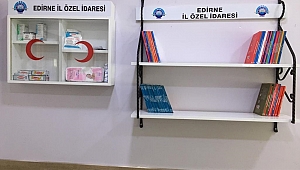 KÖYLERE ECZA DOLABI VE KİTAPLIK 