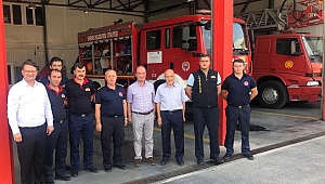SAADET PARTİSİNDEN İTFAİYE ZİYARETİ 