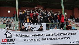 EDİRNESPOR LÖSEV’İ UNUTMADI 