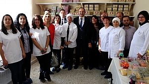 EV HANIMLARININ ÜRETİM KOOPERATİFİ AÇILDI 