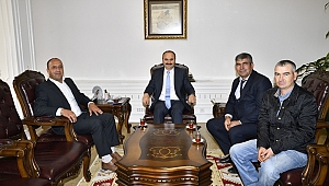 VALİ CANALP’E ZİYARETLER 