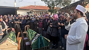 BABAANNE VE TORUNUNUN CENAZESİ DEFNEDİLDİ 