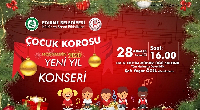 ÇOCUKLARDAN YENİ YIL KONSERİ